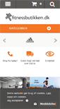 Mobile Screenshot of fitnessbutikken.dk